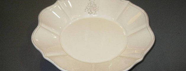 Corona Latte Soup Plate