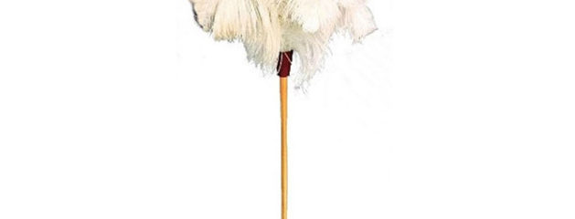 Redecker Ostrich Feather Duster White