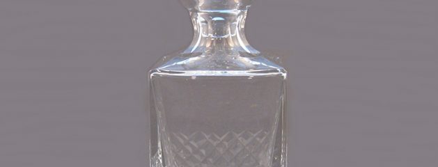 Whiskey Decanter Clear